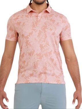 SAXX Men's DropTemp Dry UPF Performance Polo-Size Medium